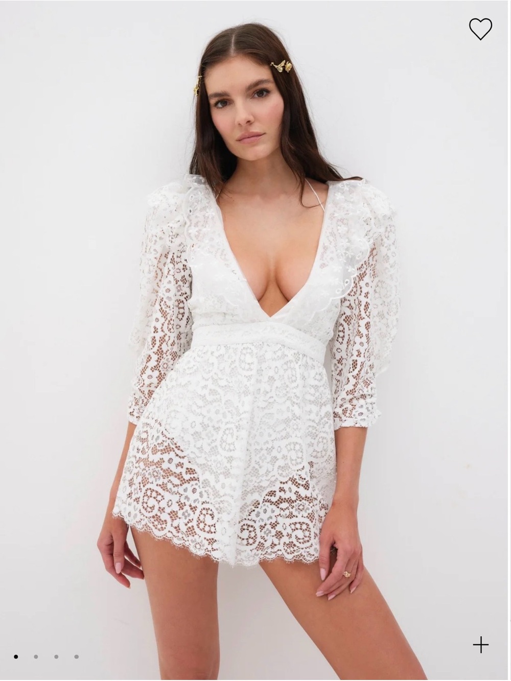 For Love And Lemons Santo Romper